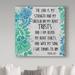 Trademark Fine Art 'Paisley Bible Verse 2' Textual Art on Wrapped Canvas in Black | 35 H x 35 W x 2 D in | Wayfair ALI37208-C3535GG