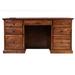The Twillery Co.® Sasser Desk Wood in Brown | 30 H x 60 W x 28 D in | Wayfair 9B4819C8358744E79B7BBAC534468AED