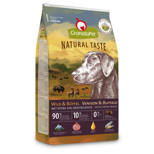 12kg Wild & Büffel GranataPet Natural Taste Hundefutter trocken