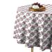 House of Hampton® Maxton Peonies Tablecloth Polyester in Gray/Green/Pink | 84 D in | Wayfair 9A278B8D0A3D4C509B61435757C22F14