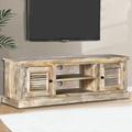 vidaXL TV Cabinet Solid Mango Wood