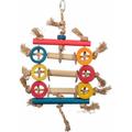 Hari 81222 Rustikal Treasure Hari Bambus Ring Abacus für kleine Vögel