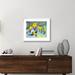 East Urban Home Lovebirds by Tummy Rubb Studio - Wrapped Canvas Print Canvas in Green/Yellow | 18 H x 22 W x 1.5 D in | Wayfair