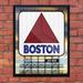 Winston Porter 'Boston Go Sox Citgo Sign' Graphic Art Print Paper in Blue/Red | 14 H x 11 W x 0.15 D in | Wayfair A8055F87C0CD4287A44838B445DEEE8A