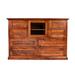 Loon Peak® Mcintosh 8 Drawer Combo Dresser Wood in Black | 41 H x 60 W x 18 D in | Wayfair 5CBFD31A53984EB89BA750202018F10C
