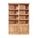 Loon Peak® Kiser 72" H x 48" W Solid Wood Standard Bookcase Wood in Brown | 72 H x 48 W x 13 D in | Wayfair 7409CE067104495AACE6CABE7D3D166B