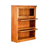 Loon Peak® Mcintosh Barrister Bookcase Wood in Black | 64 H x 35 W x 13 D in | Wayfair DC1ABF4E85BC4A18B8AC37698EEAC62B