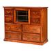 Loon Peak® Mcintosh 8 Drawer 48" W Combo Dresser Wood in Brown | 41 H x 48 W x 18 D in | Wayfair 6C3F8EAB131D416FBBB92AC3427303BE