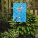 Caroline's Treasures Summer Martini Polkadot 2-Sided Polyester 15 x 11 in. Garden Flag in Blue | 15 H x 11 W in | Wayfair BB8216GF