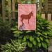 Caroline's Treasures Irish Donkey Check 2-Sided Polyester 15 x 11 in. Garden Flag in Pink | 15 H x 11 W in | Wayfair BB7848GF