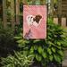 Caroline's Treasures Jacob Sheep Check 2-Sided Polyester 15 x 11 in. Garden Flag in Pink | 15 H x 11 W in | Wayfair BB7975GF