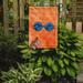 Caroline's Treasures Sunglasses Polkadot 2-Sided Polyester 15 x 11 in. Garden Flag in Orange | 15 H x 11 W in | Wayfair BB8178GF
