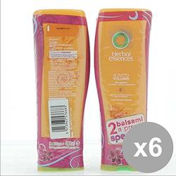 Set 6 Herbal Essence Spülung 200 2pz Volume Kompatible für Haar