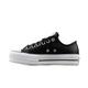 Converse Chucks Black 561681C Chuck Taylor All Star Lift OX Black Black White, Size:38