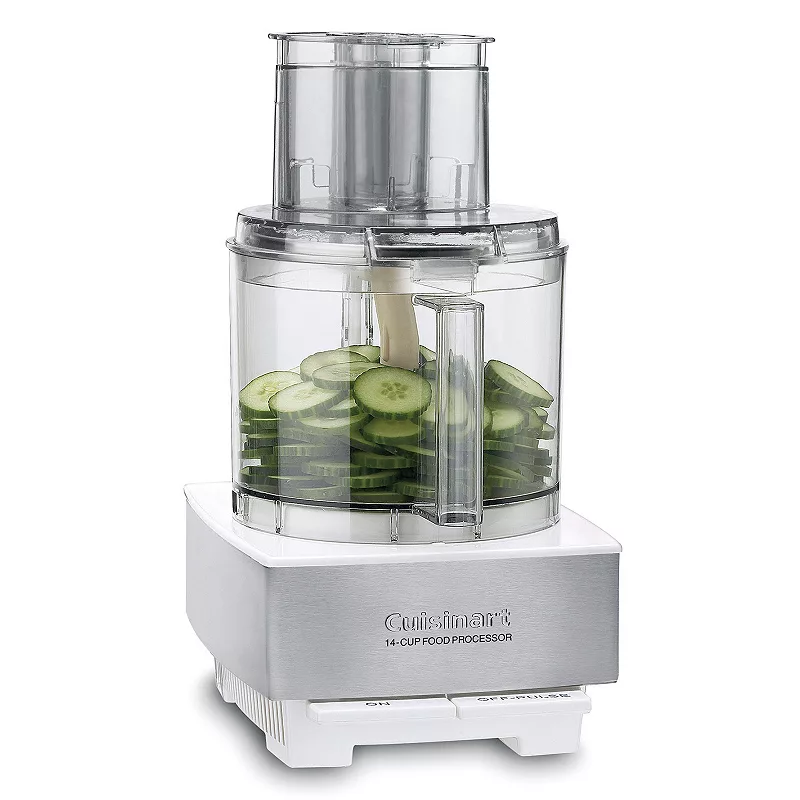 Cuisinart Custom 14-Cup Food Processor, White