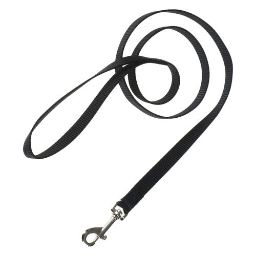 Hunter Hundeleine 110cm + Halsband Ecco Sport schwarz, Größe L