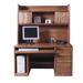 Loon Peak® Gediz 42" H x 56" W Hutch Wood in Brown | 42 H x 56 W x 13 D in | Wayfair 3140BB822EFB4680A1401AF2F5CC7E22