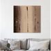 Williston Forge 'Sens Et Non Sens IV' Graphic Art Print on Wrapped Canvas in Brown | 12 H x 12 W x 1.5 D in | Wayfair