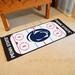 FANMATS Penn State 72 in. x 29.5 in. Non-Slip Outdoor Door Mat Plastic in Black | 29.5 W x 72 D in | Wayfair 19546