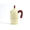 Guzzini Zaza Coffee Maker 3 Cup Metallic Ivory, Acrylic, 0.1 x 0.1 x 0.1 cm