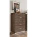 Brayden Studio® Luther 5 Drawer Chest Wood in Brown/Gray | 45 H x 30 W x 17 D in | Wayfair 9F63778546B54E10B12176888A2C30A7