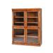 Loon Peak® Lawler 60" H x 36" W Standard Bookcase Wood in Brown | 60 H x 36 W x 18 D in | Wayfair CDB9AA29074C4307AE29D6BC4992F3A9