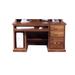 Loon Peak® Chevelle Computer Desk Wood in Brown | 30 H x 56 W x 24 D in | Wayfair 19056D5F13A04BCE82AAEBC423ACBE0E