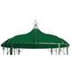 Ersatzdach für Pavillon burma, Polyester PVC-beschichtet dunkelgrün - dunkelgrün