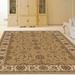 Brown/White 93 x 0.28 in Indoor Area Rug - Astoria Grand Weisgerber Beige/Brown Area Rug | 93 W x 0.28 D in | Wayfair