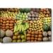 World Menagerie Mexico Fruits & Vegetables at Market by Don Paulson - Photograph Print on Canvas in Orange/Yellow | 21 H x 32 W x 1.5 D in | Wayfair