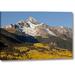 Millwood Pines 'Colorado, San Juan Mts Wilson Peak' Photographic Print on Wrapped Canvas in Blue/Gray/Yellow | 24 H x 16 W x 1.5 D in | Wayfair