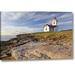 Highland Dunes 'Washington, San Juan Ils Patos Island Lighthouse' Photographic Print on Wrapped Canvas in Blue/Brown | Wayfair