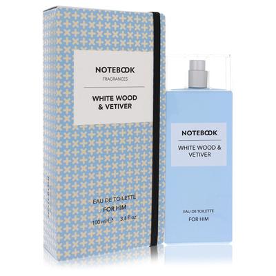 Notebook White Wood & Vetiver For Men By Selectiva Spa Eau De Toilette Spray 3.4 Oz