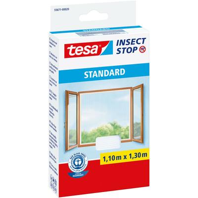 Insect Stop standard Fliegengitter für Fenster - Insektenschutz zuschneidbar - Mückenschutz ohne