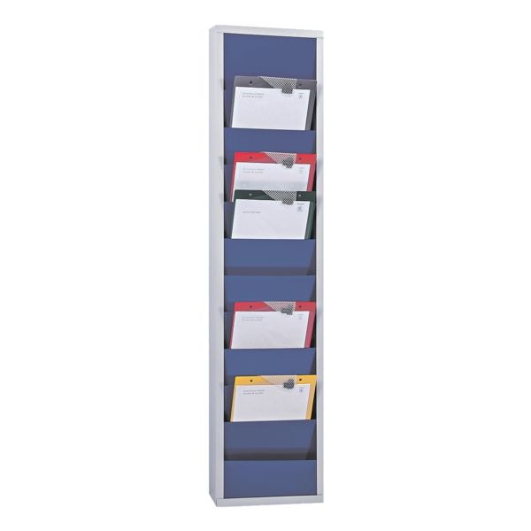 EICHNER Metall-Plantafel 31,5 x 128 cm blau Image