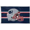 WinCraft New England Patriots Single-Sided 3' x 5' Deluxe Helmet Flag