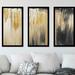 Mercer41 'Gold Paysage I' Acrylic Painting Print Multi-Piece Image Plastic/Acrylic in Yellow | 25.5 H x 40.5 W x 1 D in | Wayfair