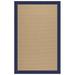 Blue/Brown 108 x 0.5 in Area Rug - Longshore Tides Zeppelin Navy/Brown Area Rug Polypropylene | 108 W x 0.5 D in | Wayfair