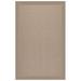 Brown/White 60 x 0.5 in Area Rug - Longshore Tides Zeppelin Tufted Buff/Brown Rug Polypropylene | 60 W x 0.5 D in | Wayfair