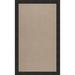 Black/Brown 60 x 0.5 in Area Rug - Longshore Tides Zeppelin Handmade Tufted Ebony/Brown Rug Polypropylene | 60 W x 0.5 D in | Wayfair