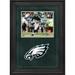 Philadelphia Eagles 8'' x 10'' Deluxe Horizontal Photograph Frame with Team Logo