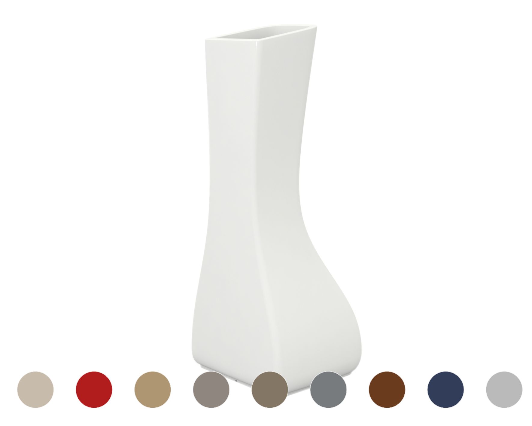 Vondom »NOMA« Mellizas Outdoor Pflanzengefäss Basic Matt / Navy / B 71 x H 175 x T 70 cm Image