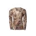 Kryptek Men's Valhalla Crew Long Sleeve Shirt Polyester/Spandex, Kryptek Highlander SKU - 405887