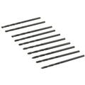 Silverline - foret metal, meches cylindriques a metaux hss lamines 10 x 2 mm