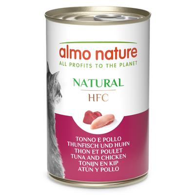 12x140g Thunfisch & Huhn Almo Nature Classic Katzenfutter nass