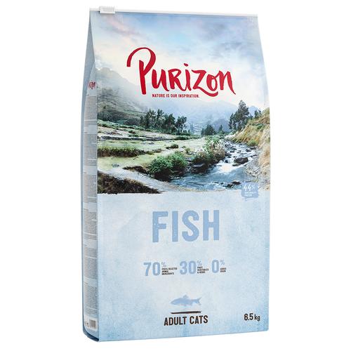 2x6,5kg Adult Fisch Sparpaket Purizon Katzenfutter