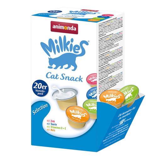 60x15g Milkies Selection Multipack animonda Katzenfutter nass