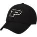 Men's Top of the World Black Purdue Boilermakers Primary Logo Staple Adjustable Hat