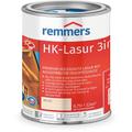 Remmers HK-Lasur 3in1 weiß, 0,75 Liter, Holzlasur aussen, 3facher Holzschutz mit Imprägnierung +