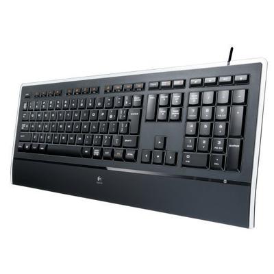 Logitech Illuminated Keyboard Ultra-Thin Keyboard with Backlighting